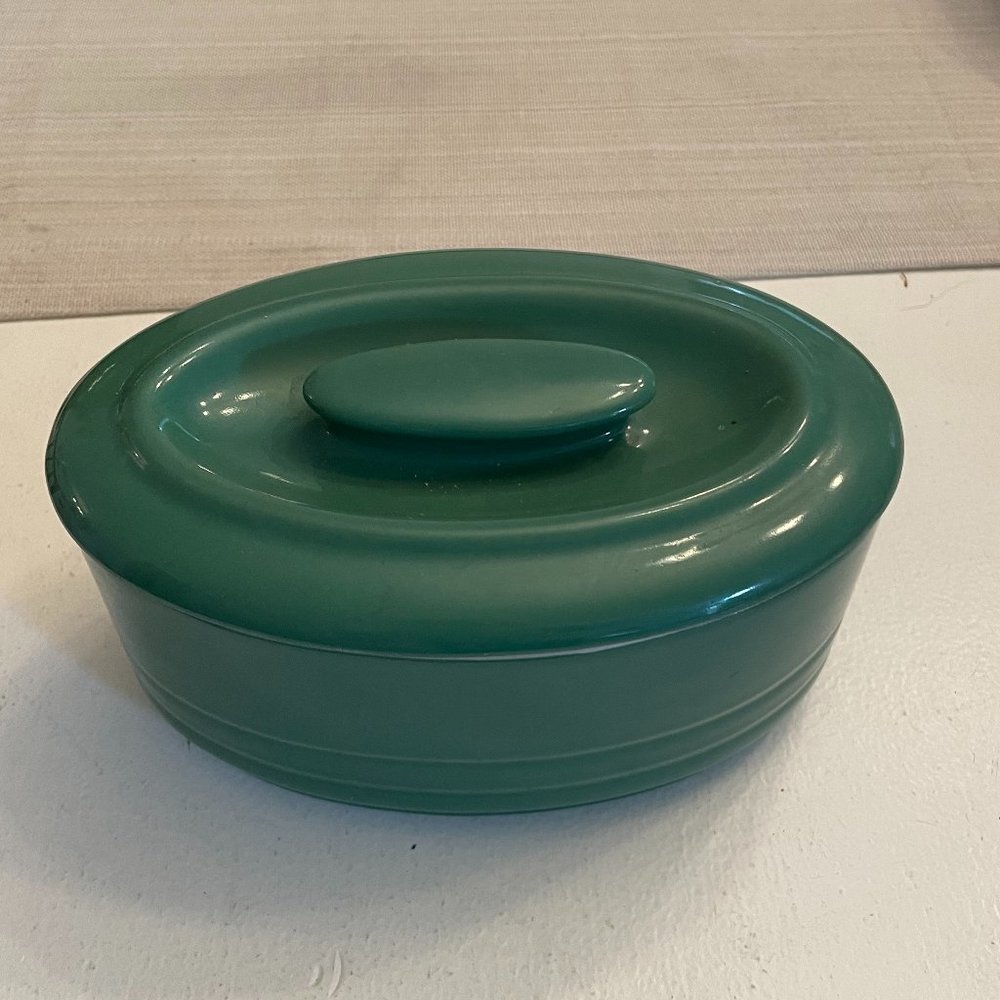 Hall China made for Westinghouse vintage covered dish